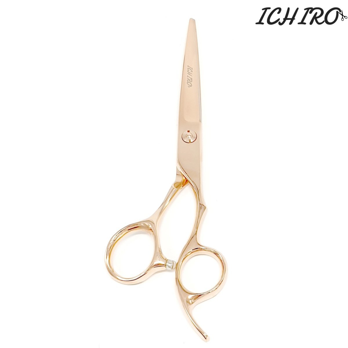 Ichiro Rose Gold Hair Cutting Scissor logo