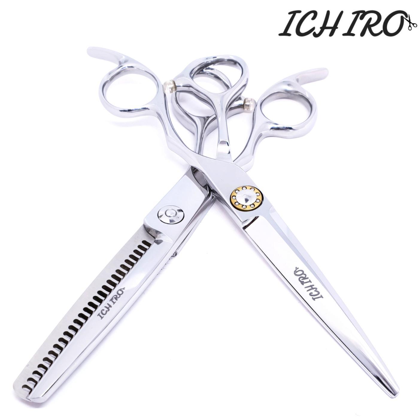 Ichiro Offset Cutting & Thinning Hair Scissors Set logo